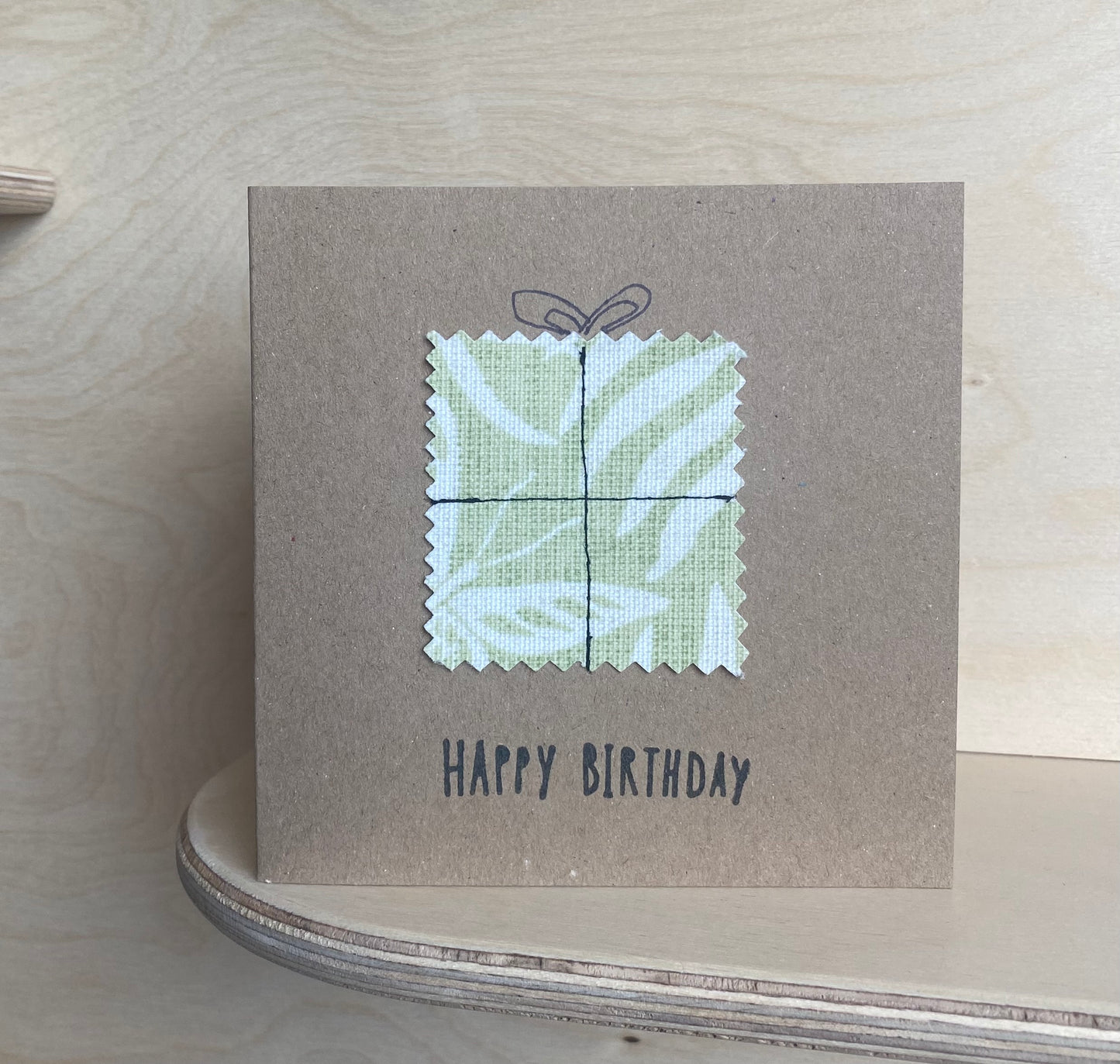 Tropical Happy birthday card!
