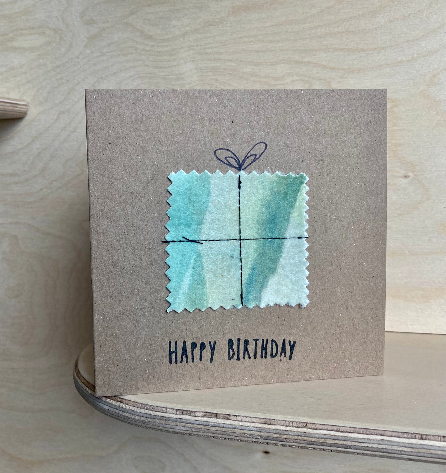 Green Velvet Happy birthday card!