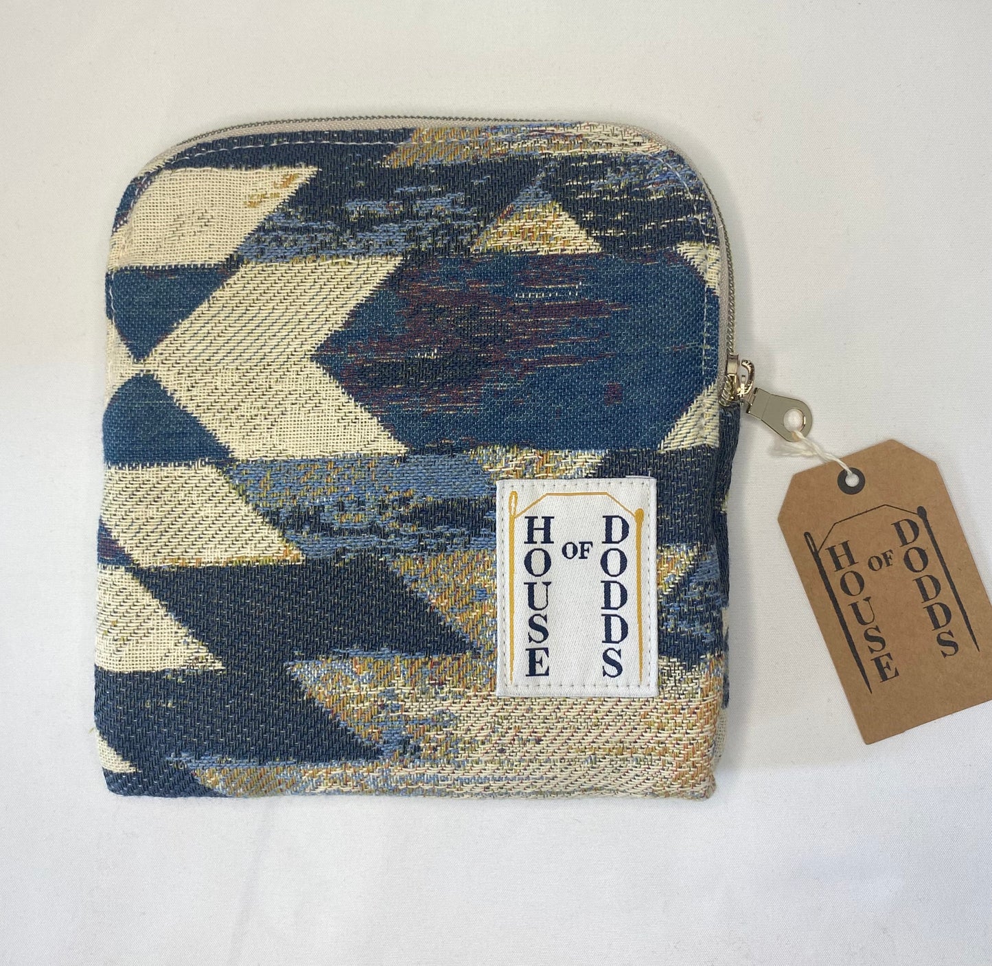 Textured Blue Purse