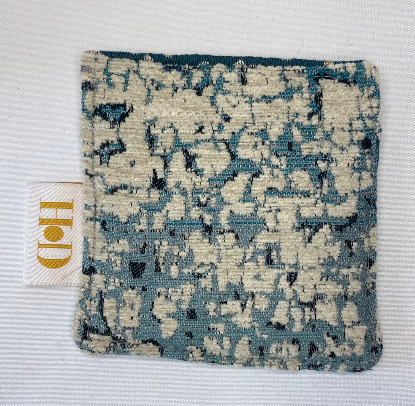 Turquoise textured- Card Holder
