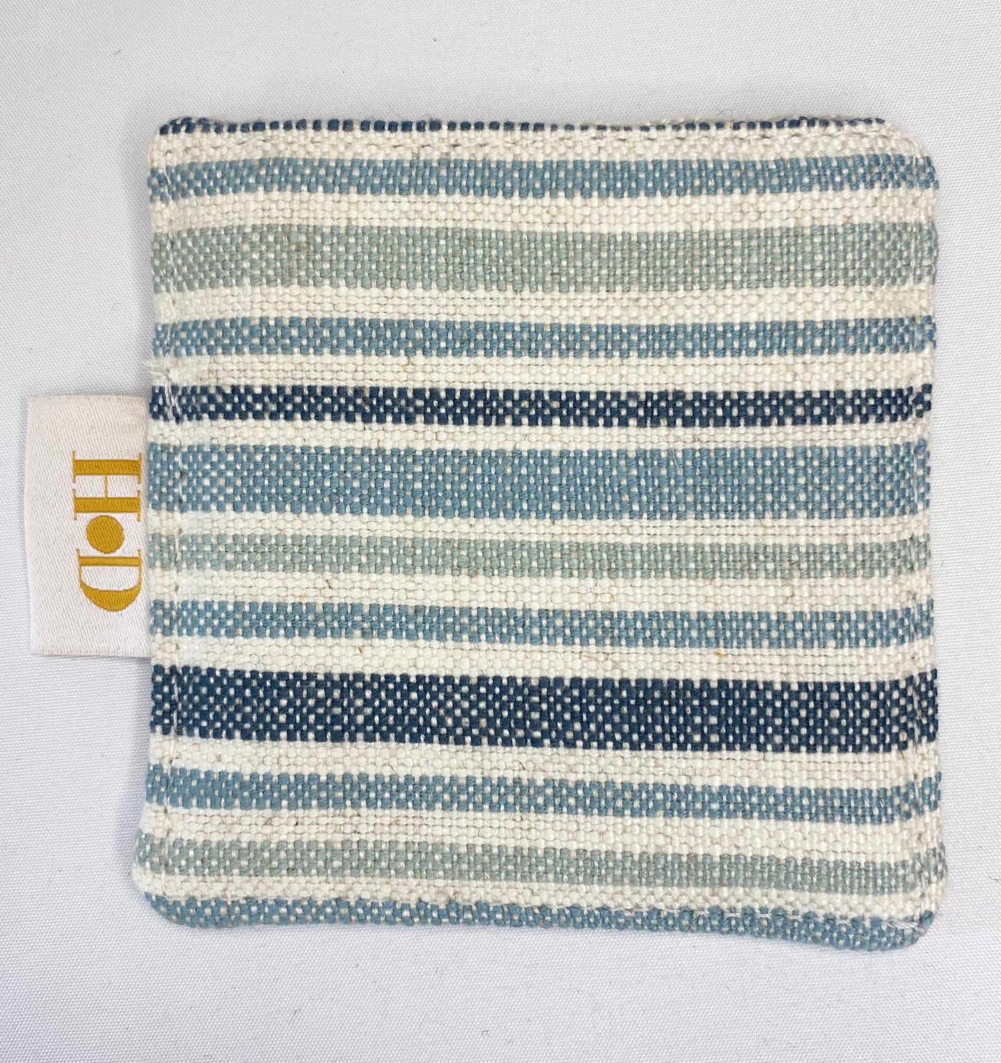 Blue Striped- Card Holder