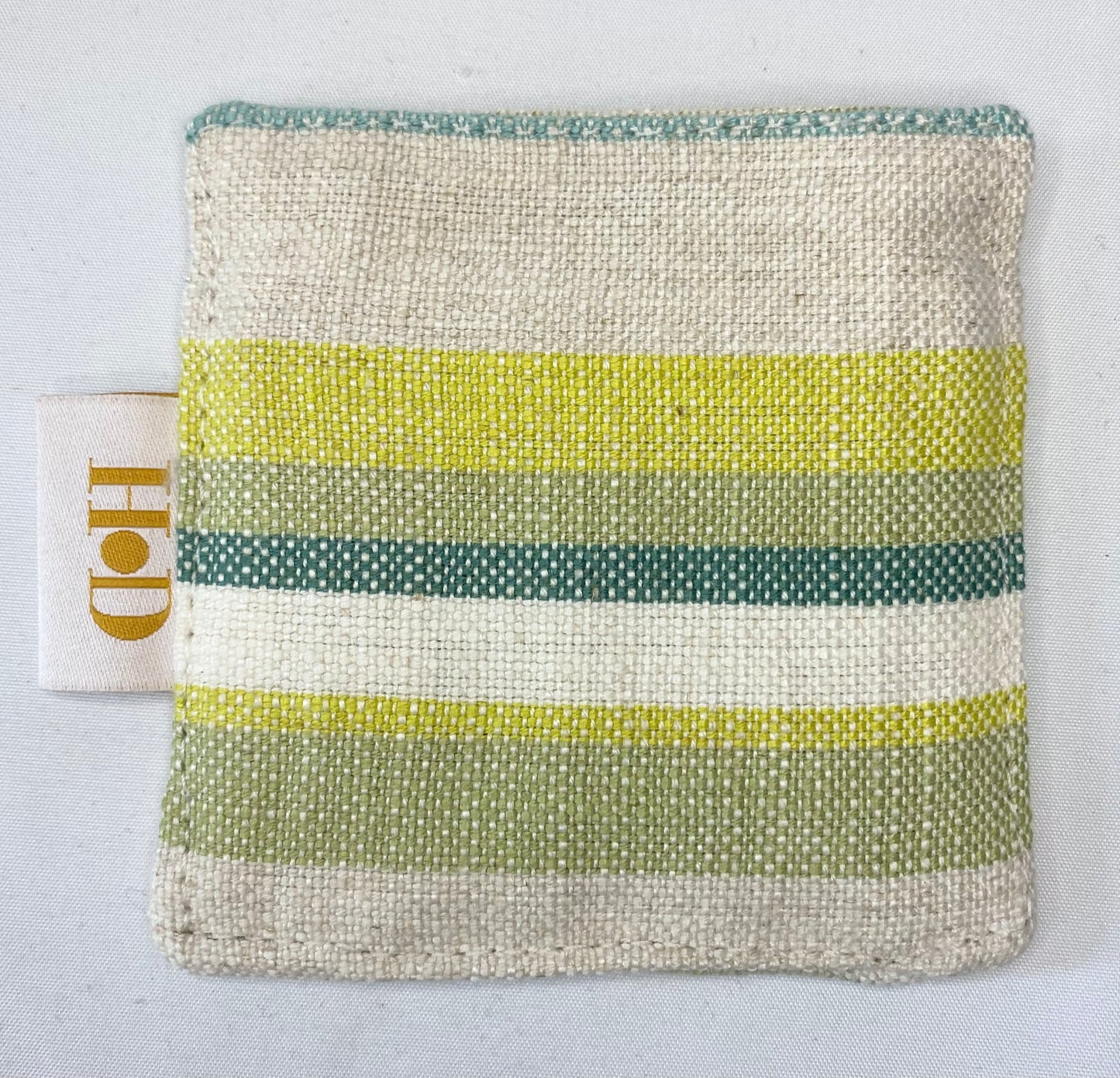 Lime Stripe - Card Holder