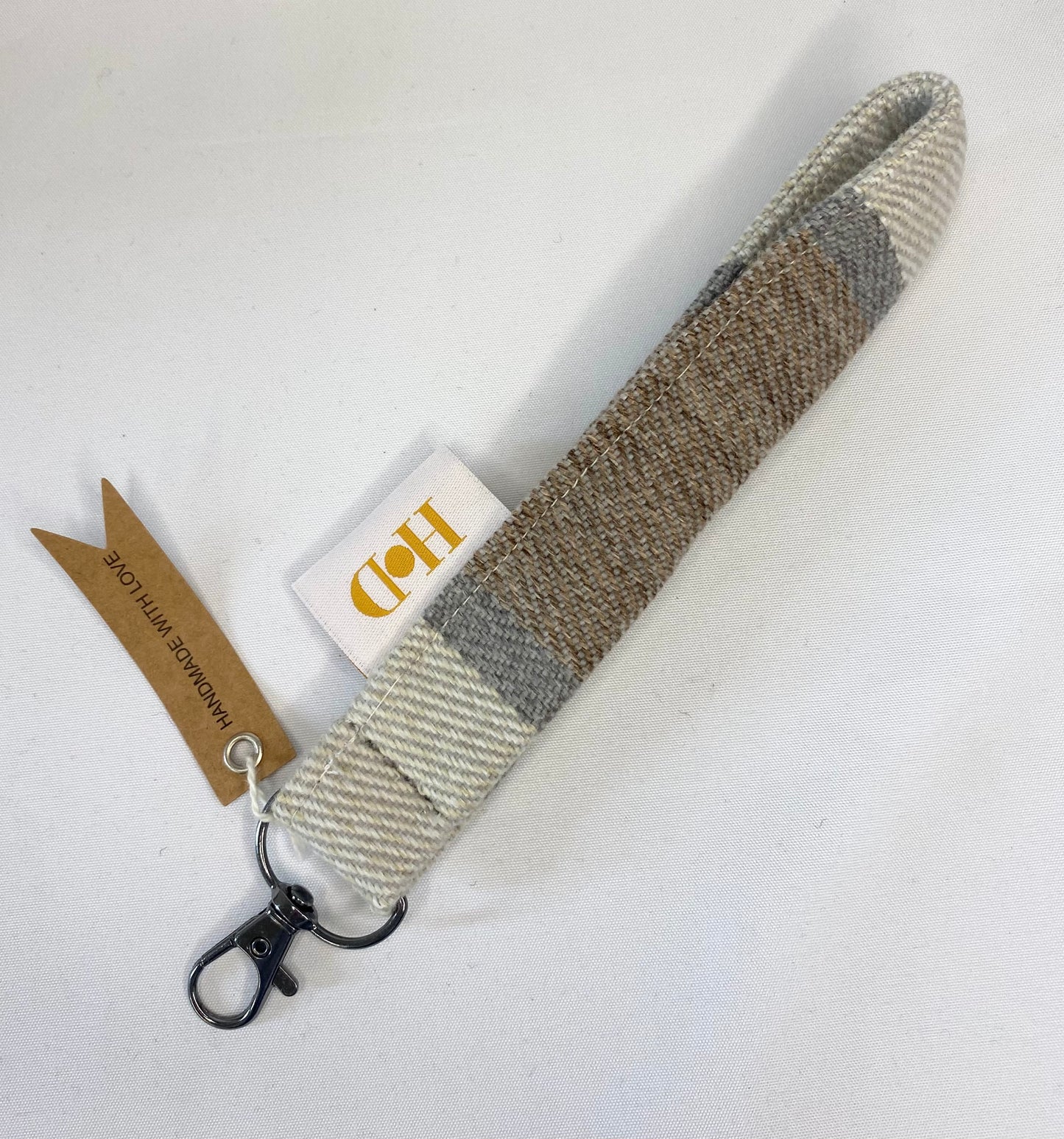 Grey with Silver Clasp -Key Holder