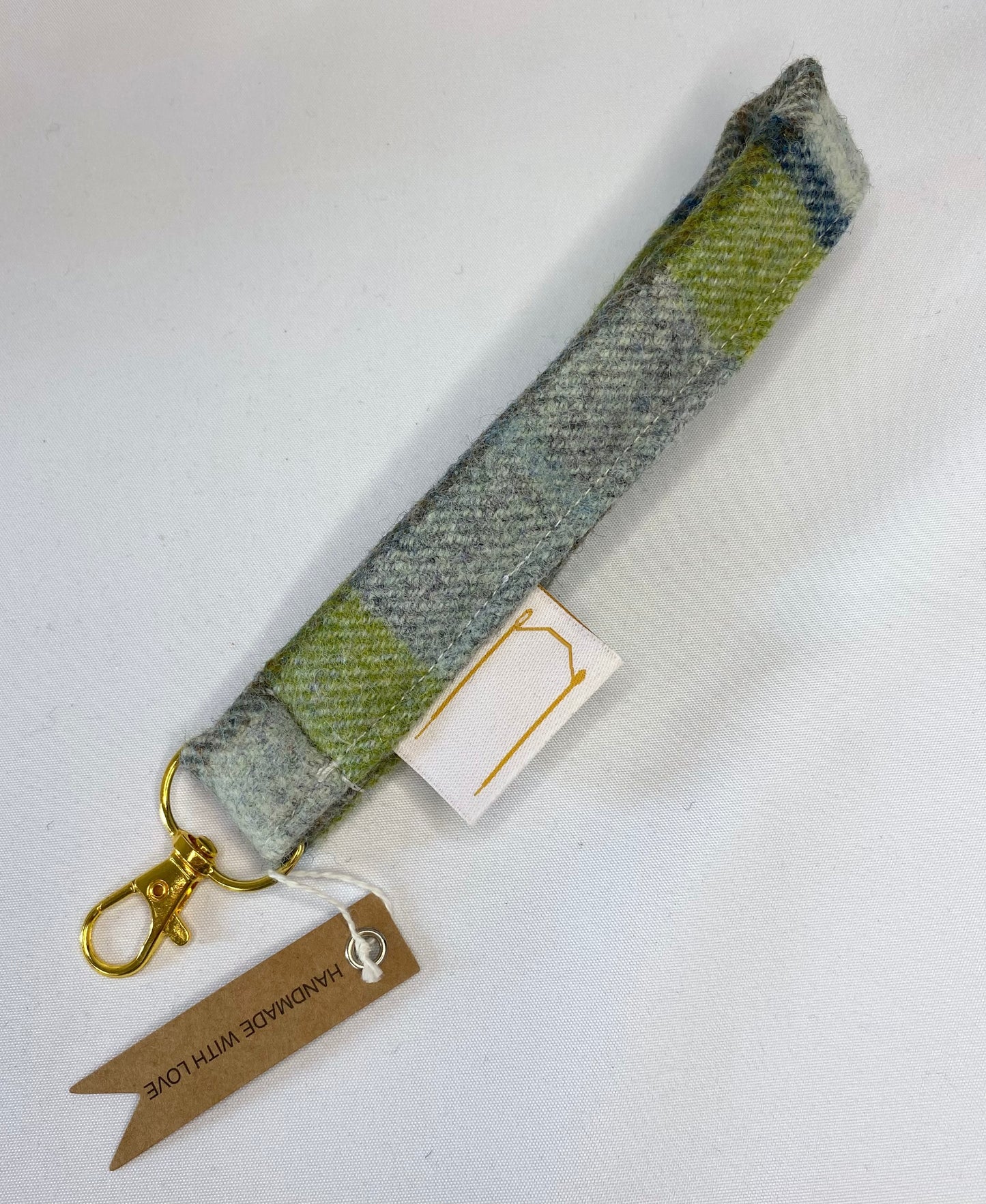 Green with Gold Clasp -Key Holder