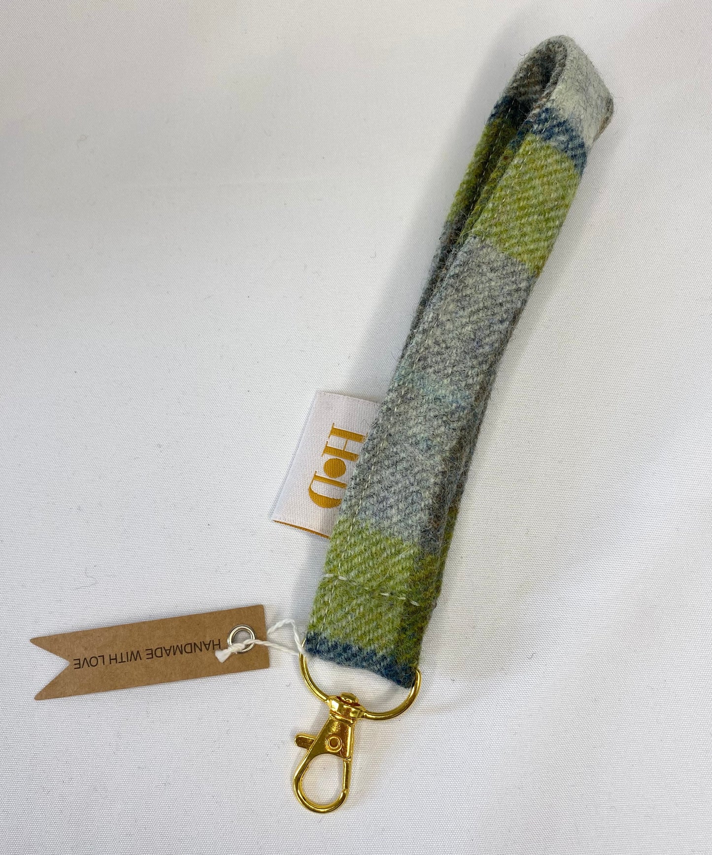Green with Gold Clasp -Key Holder