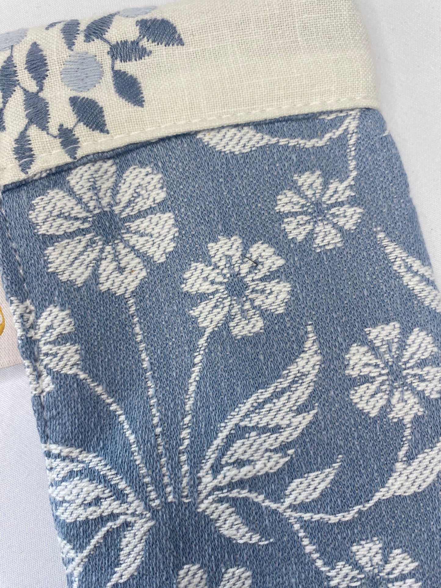 Blue Floral-Glasses Case