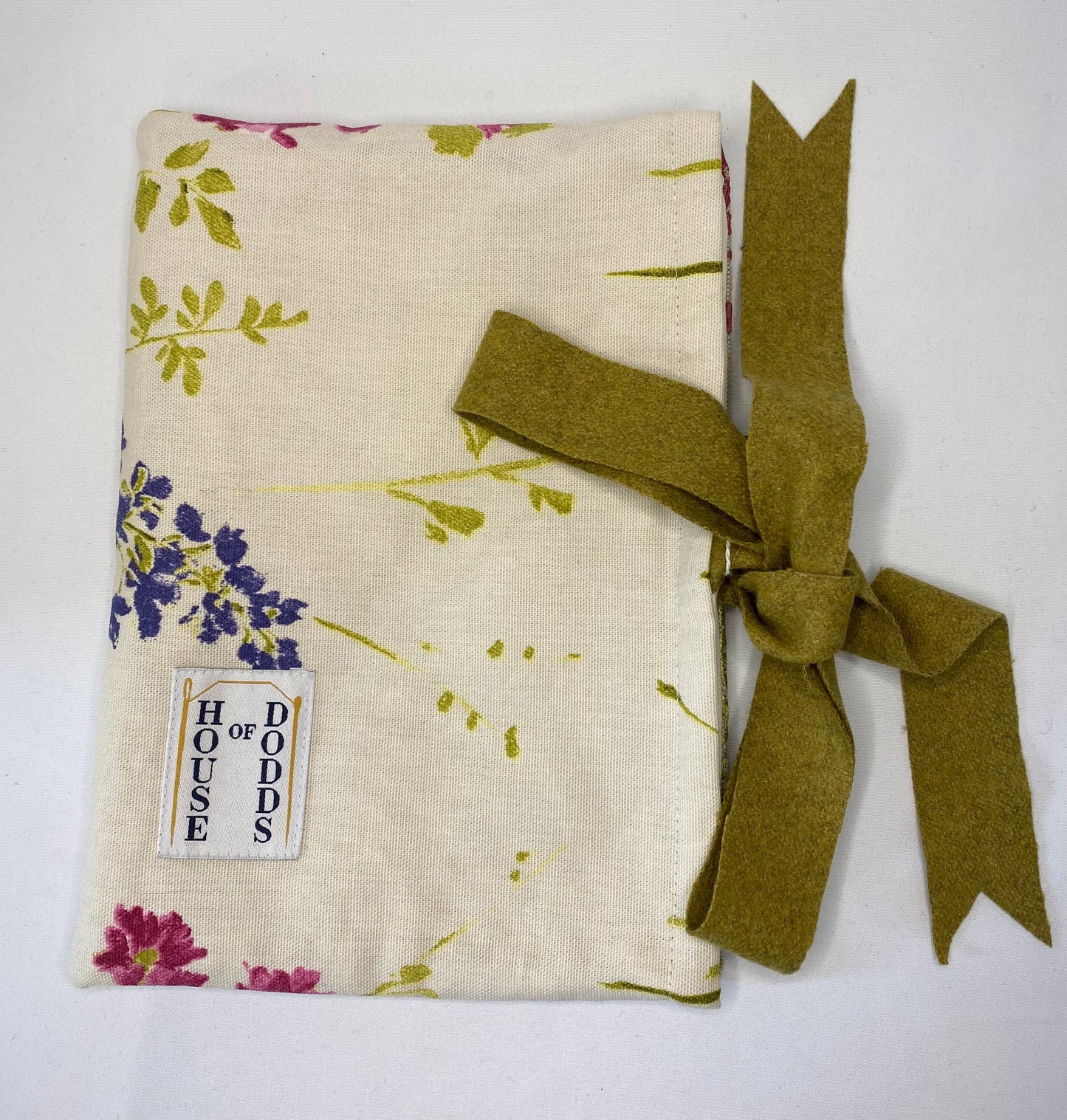 Flecked Flower Book Bag
