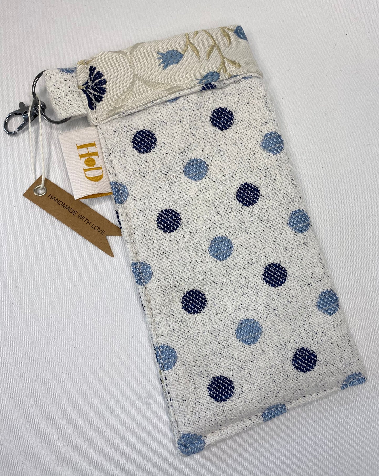 Blue spot Glasses Case