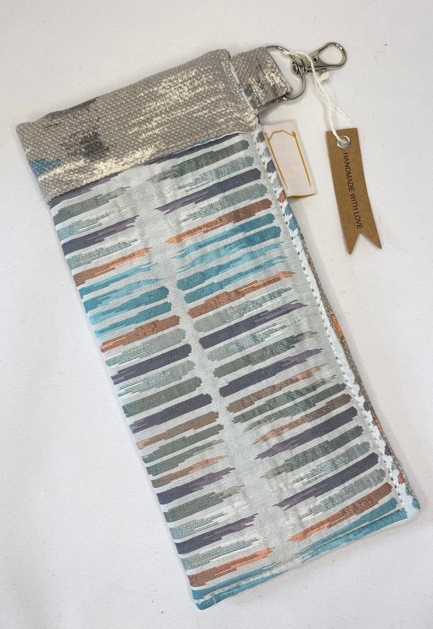 Metallic Thread Glasses Case