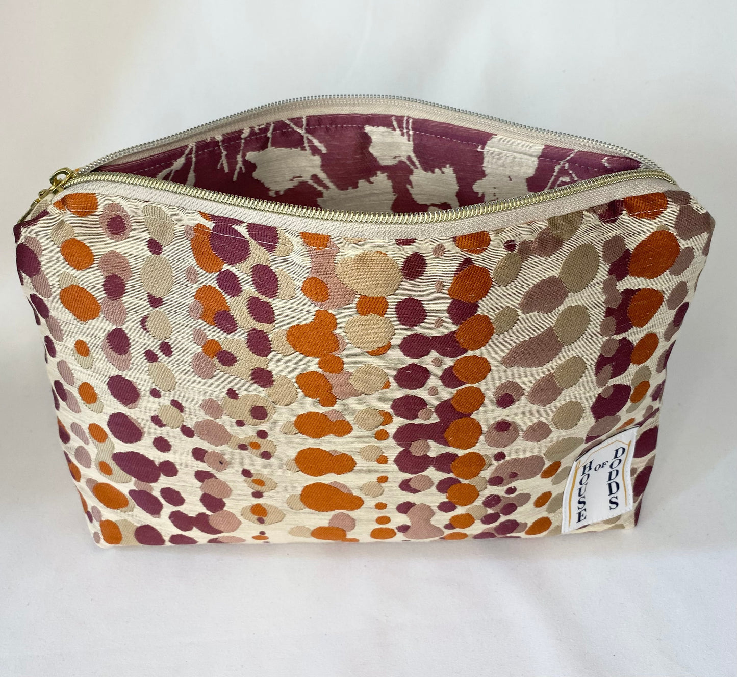 Spotty Silk Cosmetic bag