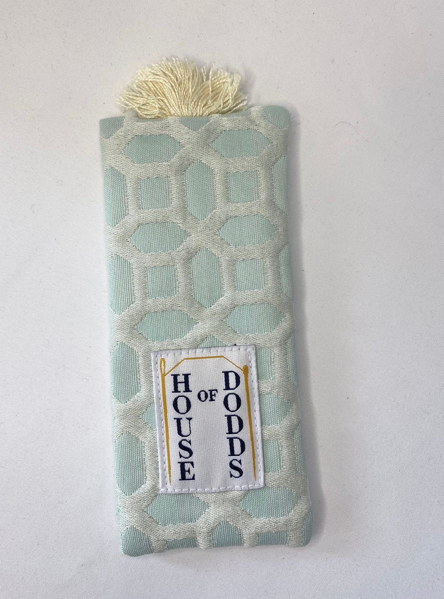 Baby blue - Handmade Fabric Bookmark
