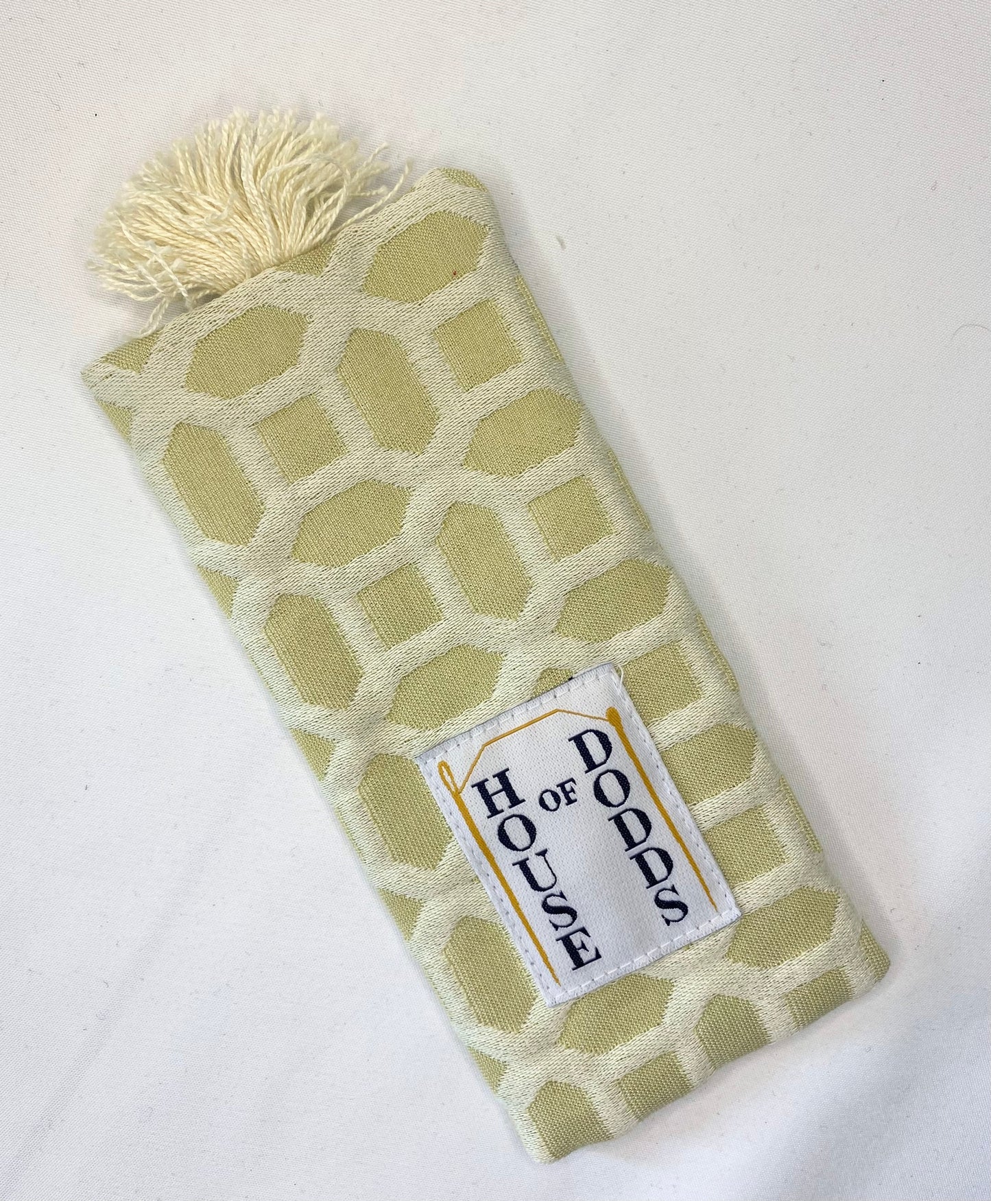 Apple Green - Handmade Fabric Bookmark