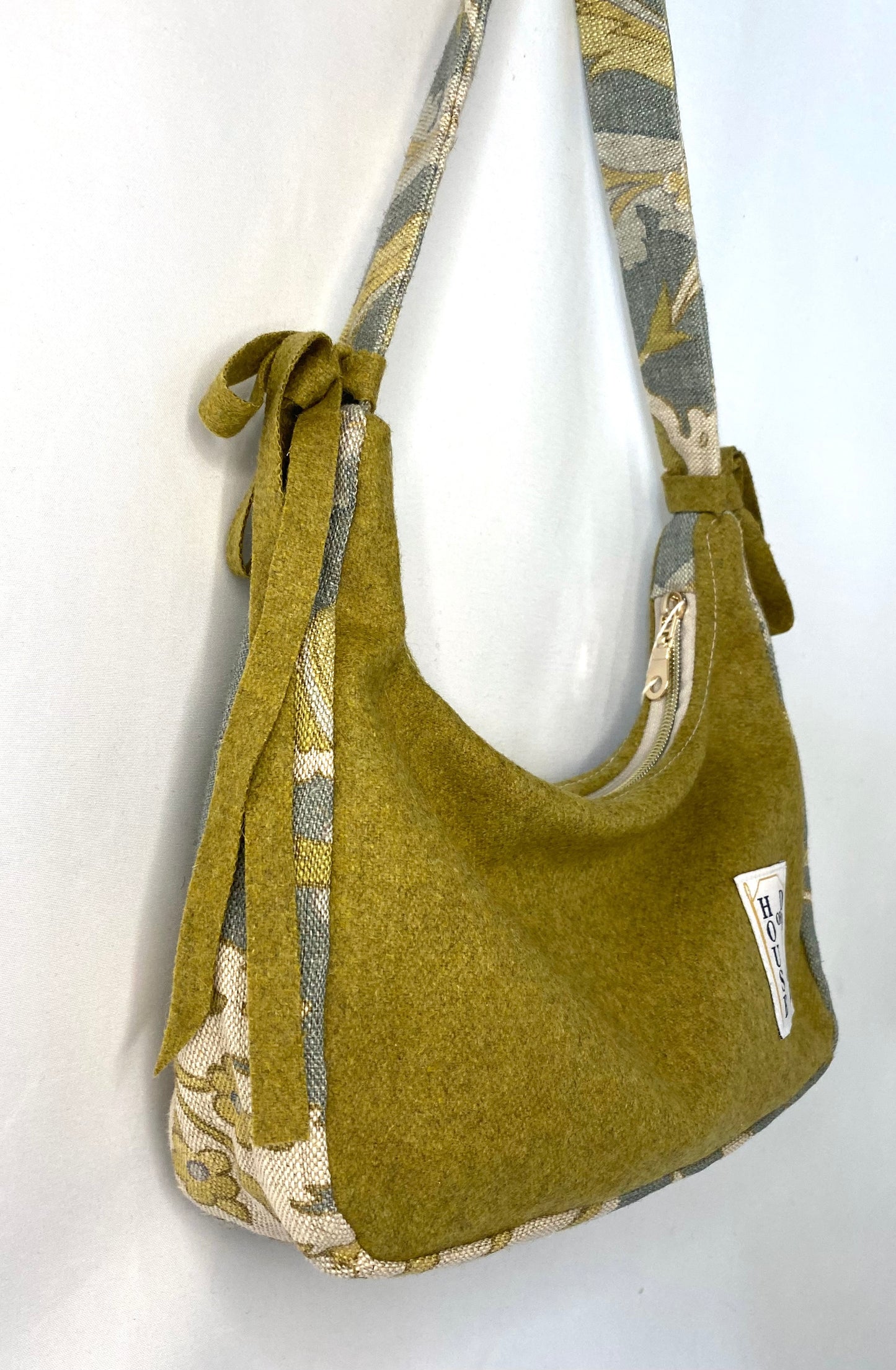 Green Floral - Hand Bag