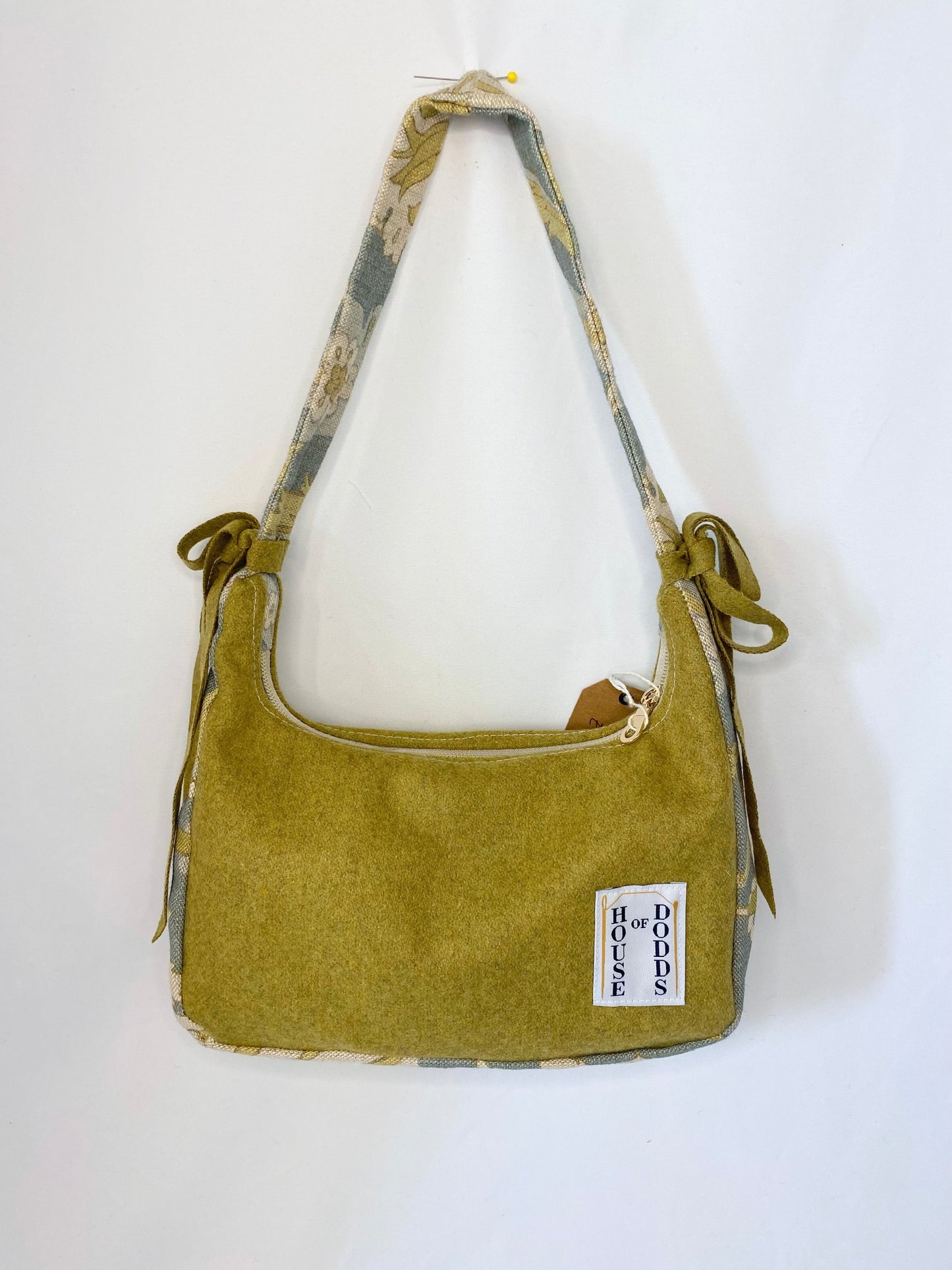 Green Floral - Hand Bag