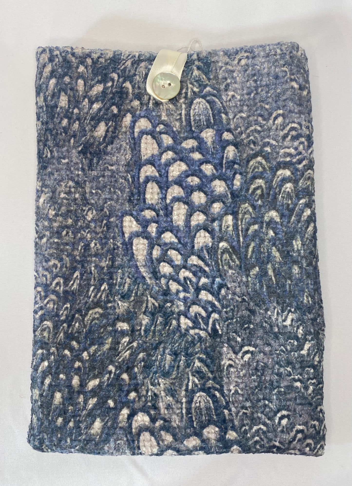 Blue Velvet Book Bag