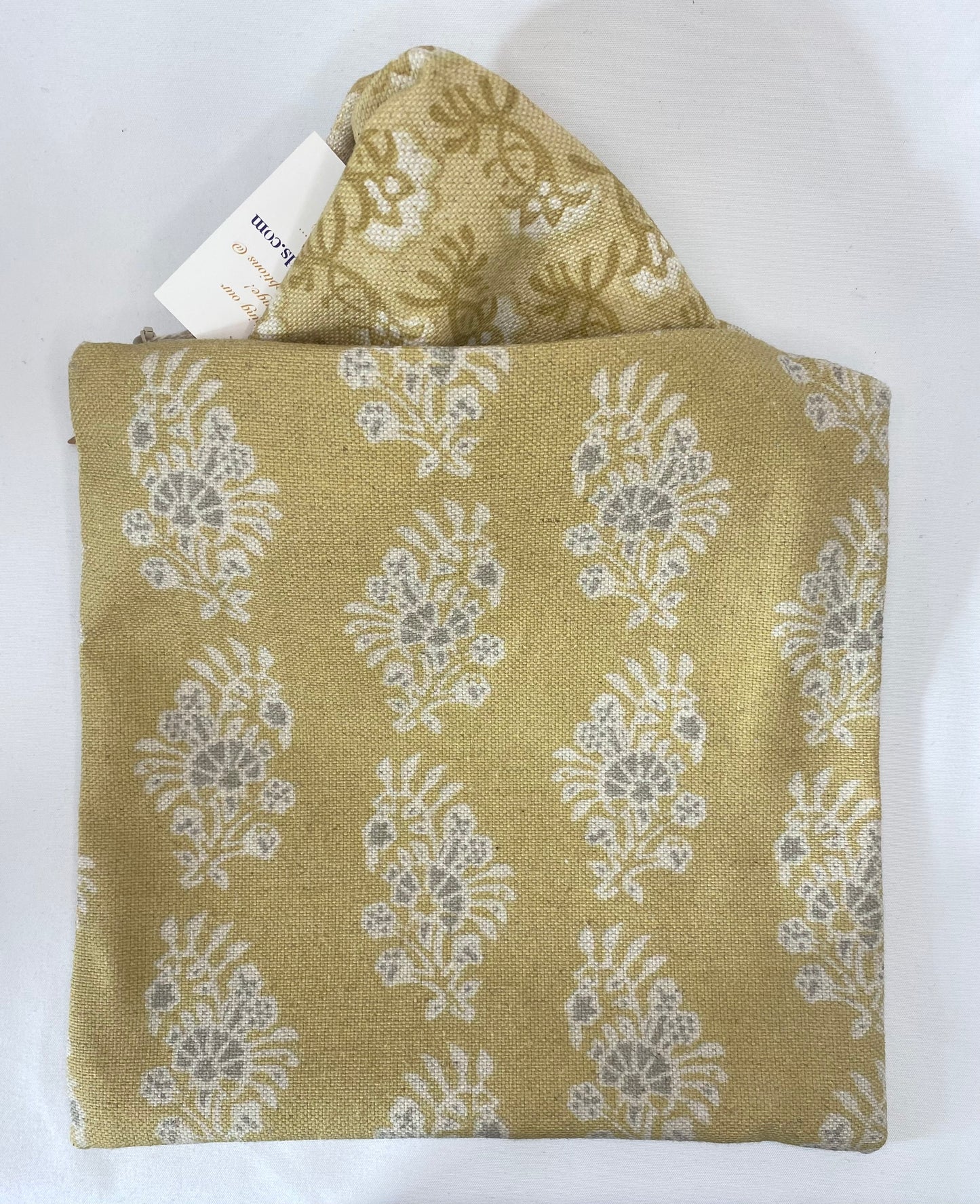 Yellow Travel pouch