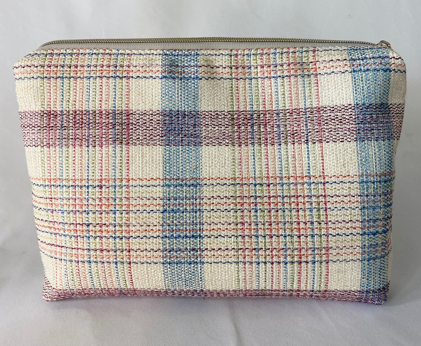 Printed Green House Cosmetic bag with water resistant lining