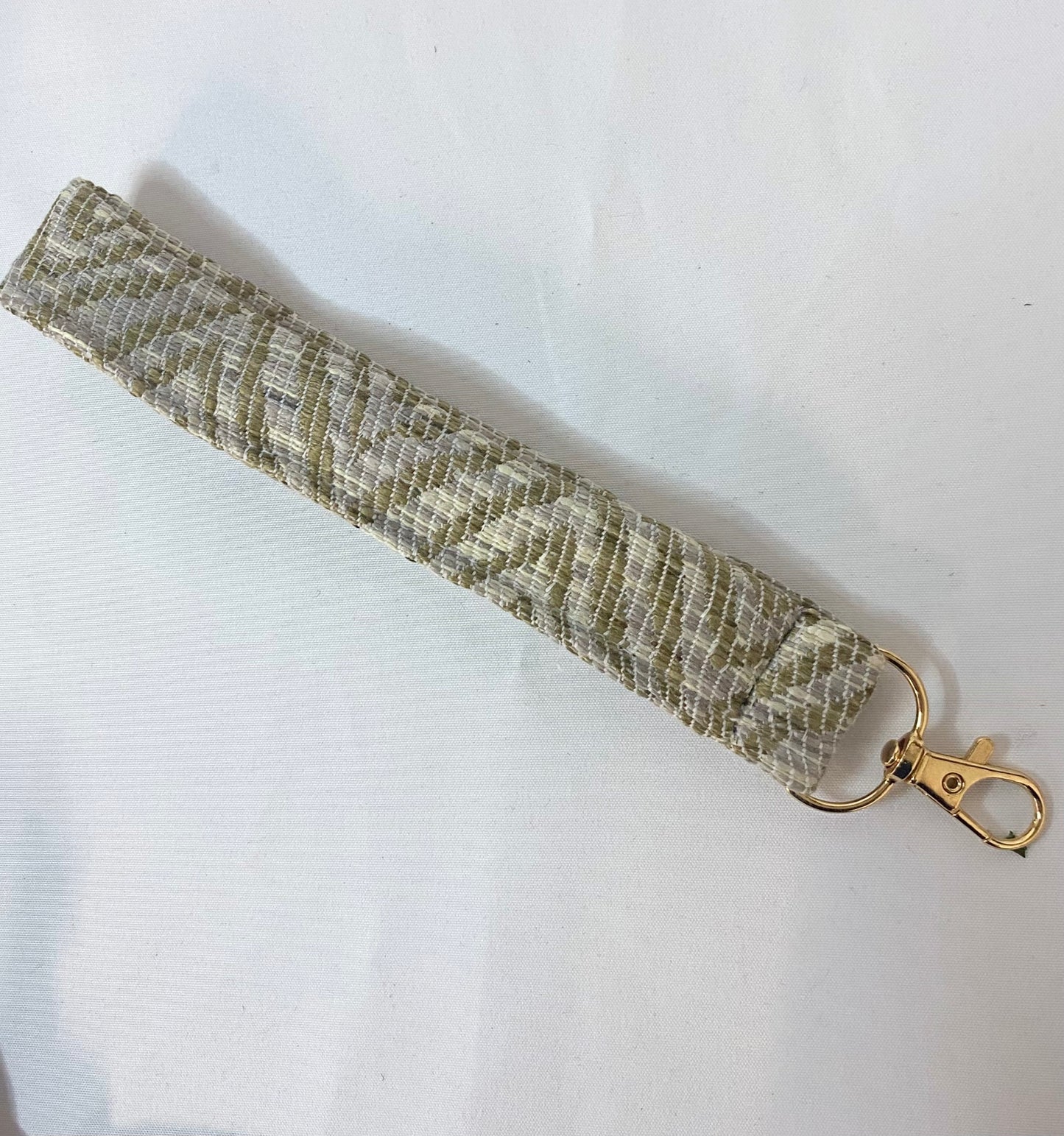 Green Zebra with Gold Clasp -Key Holder