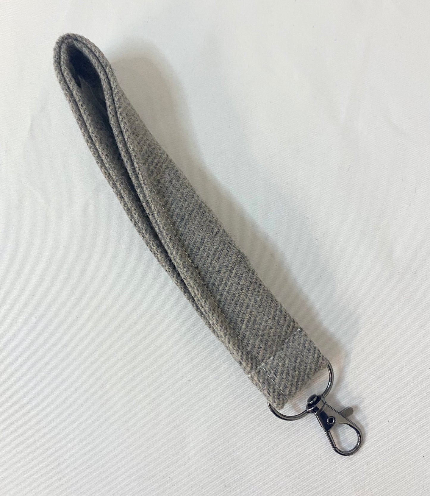 Grey with Silver Clasp -Key Holder