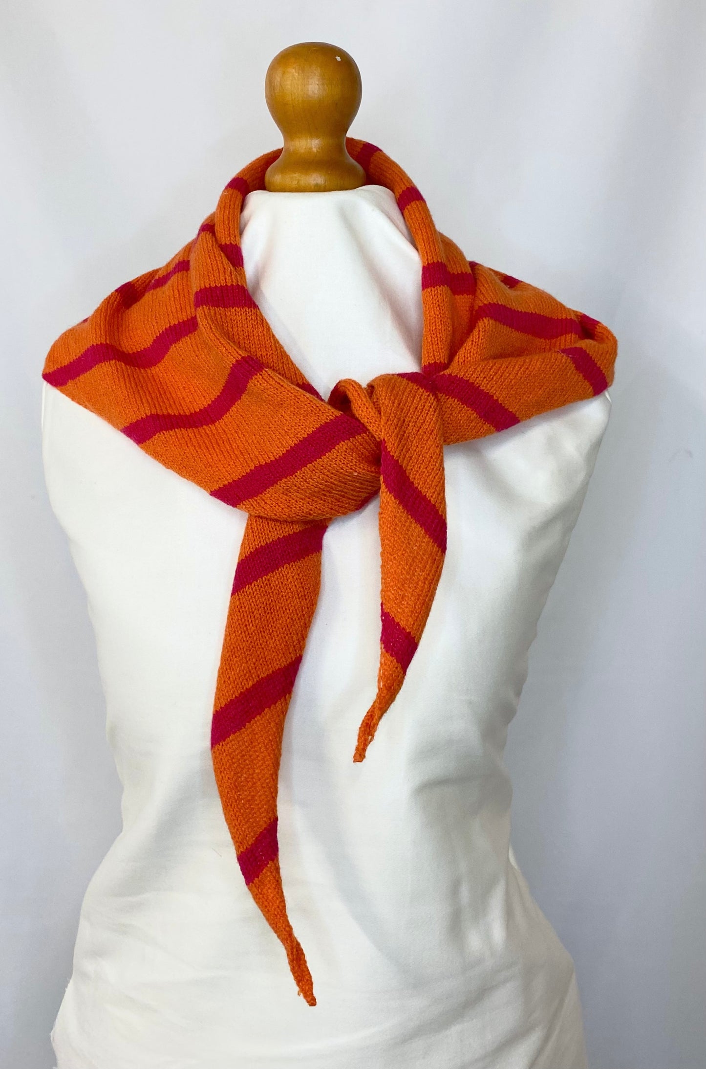 Orange and Pink Neckerchief