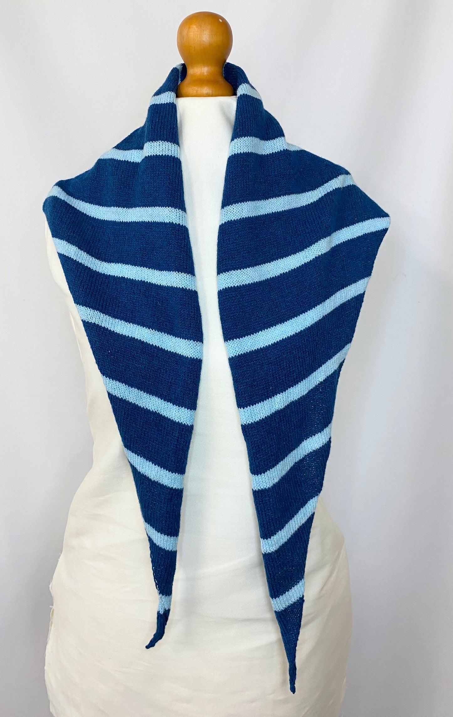 Blue Stripe Neckerchief