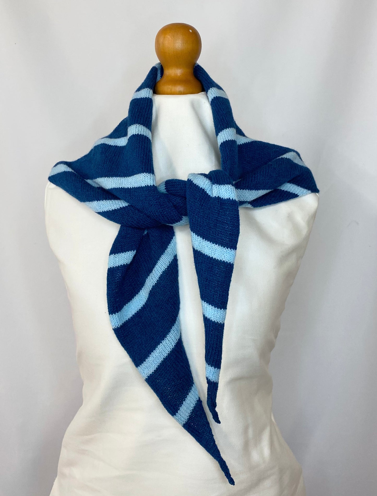 Blue Stripe Neckerchief