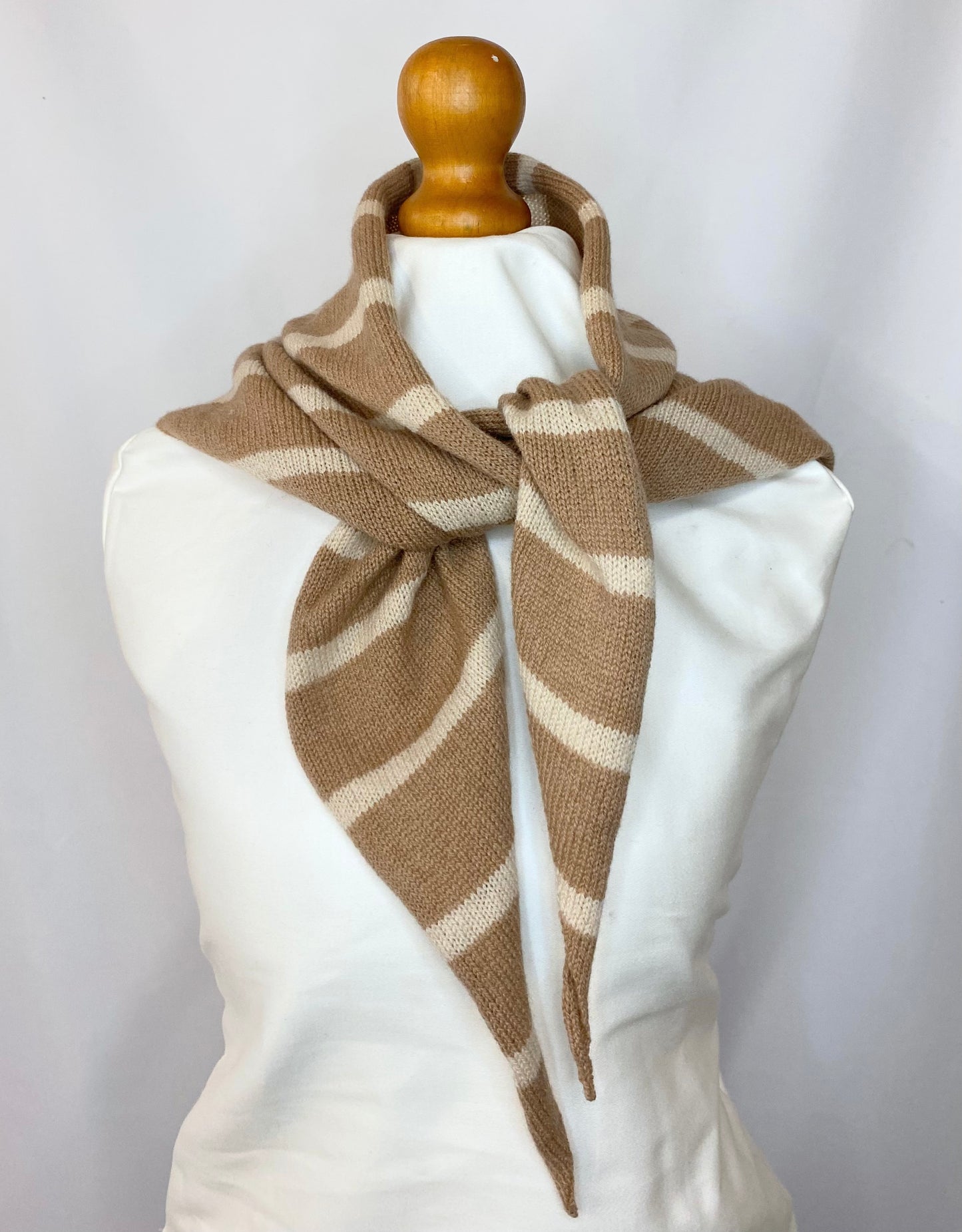 Brown with Cream Neckerchief
