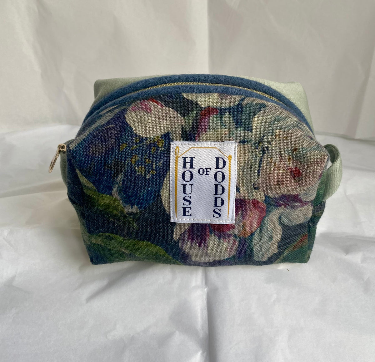 Blue floral Mini pouch