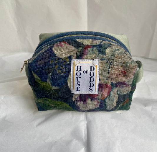 Blue floral Mini pouch