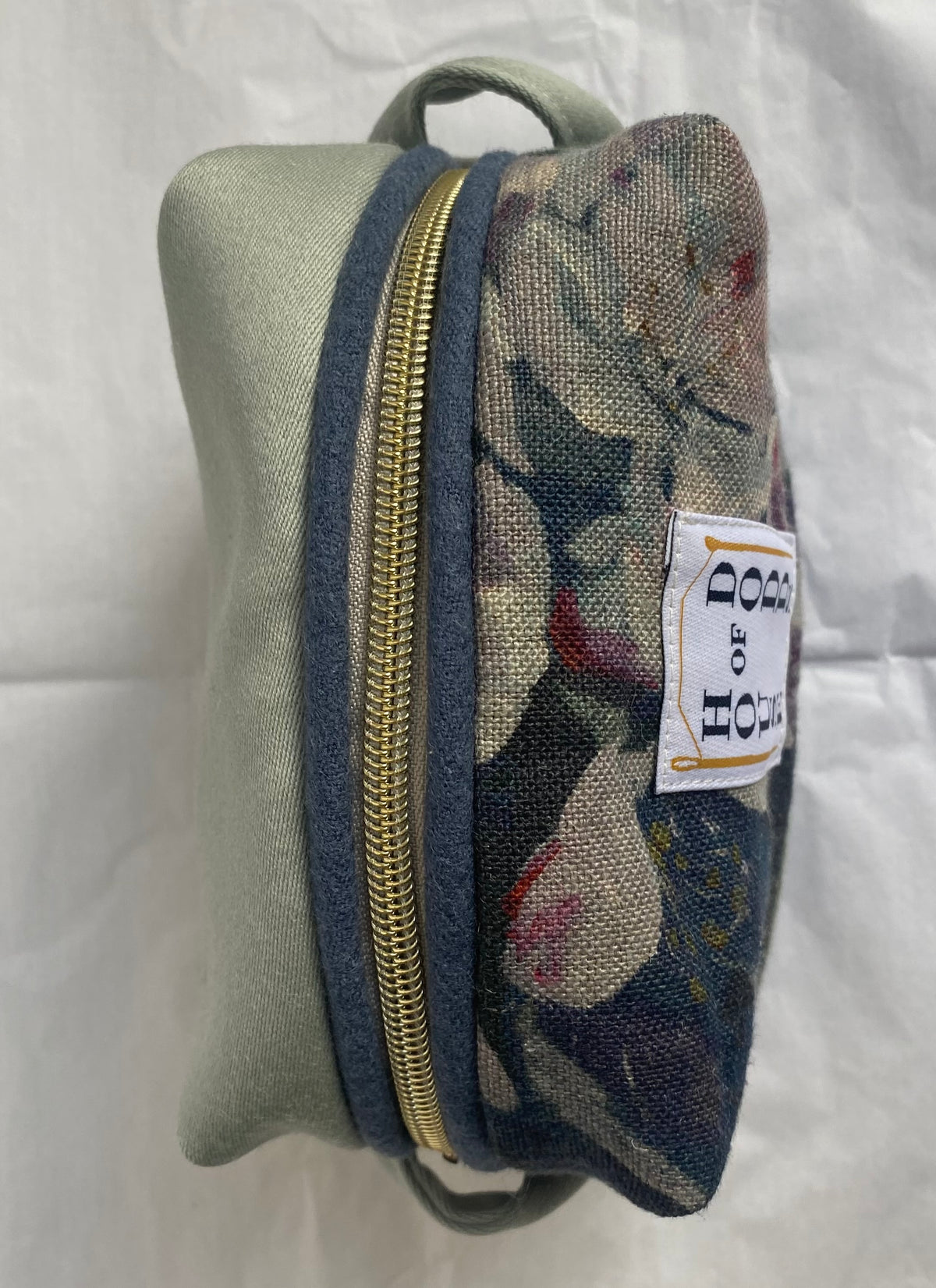 Blue floral Mini pouch