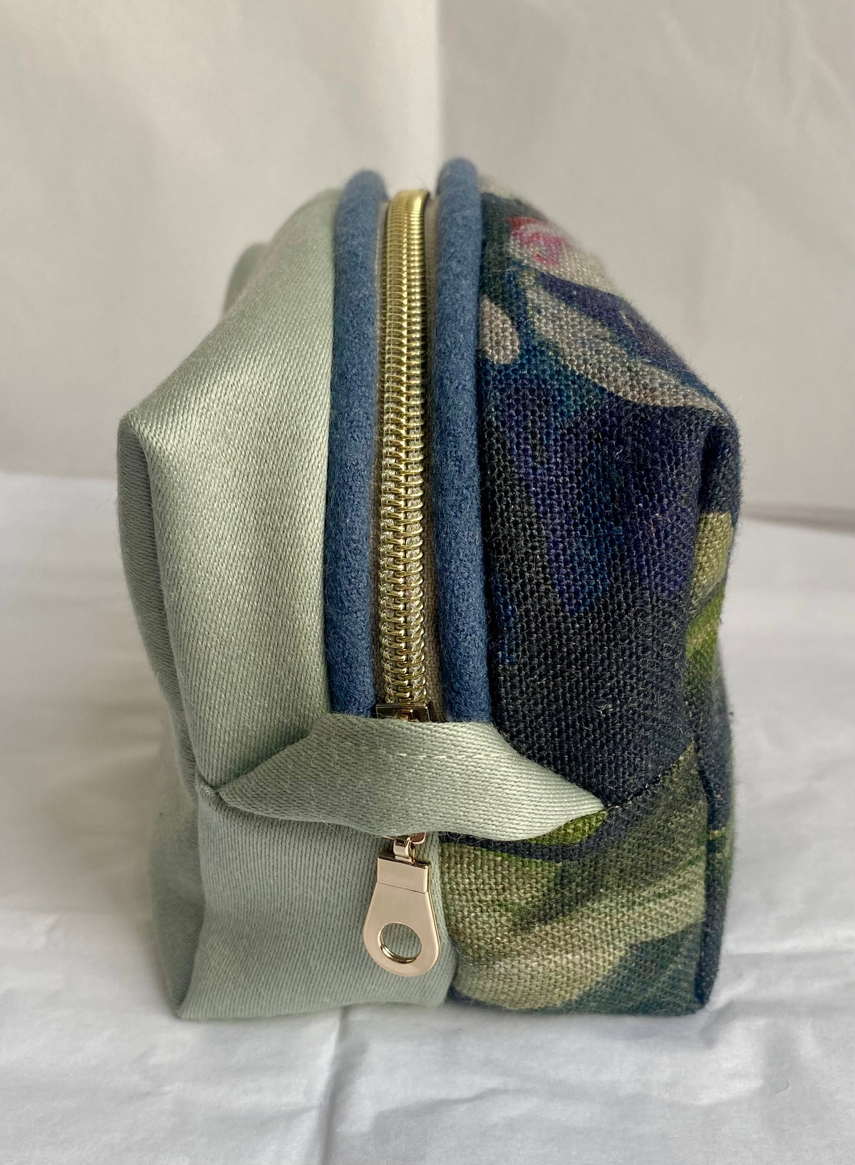 Blue floral Mini pouch