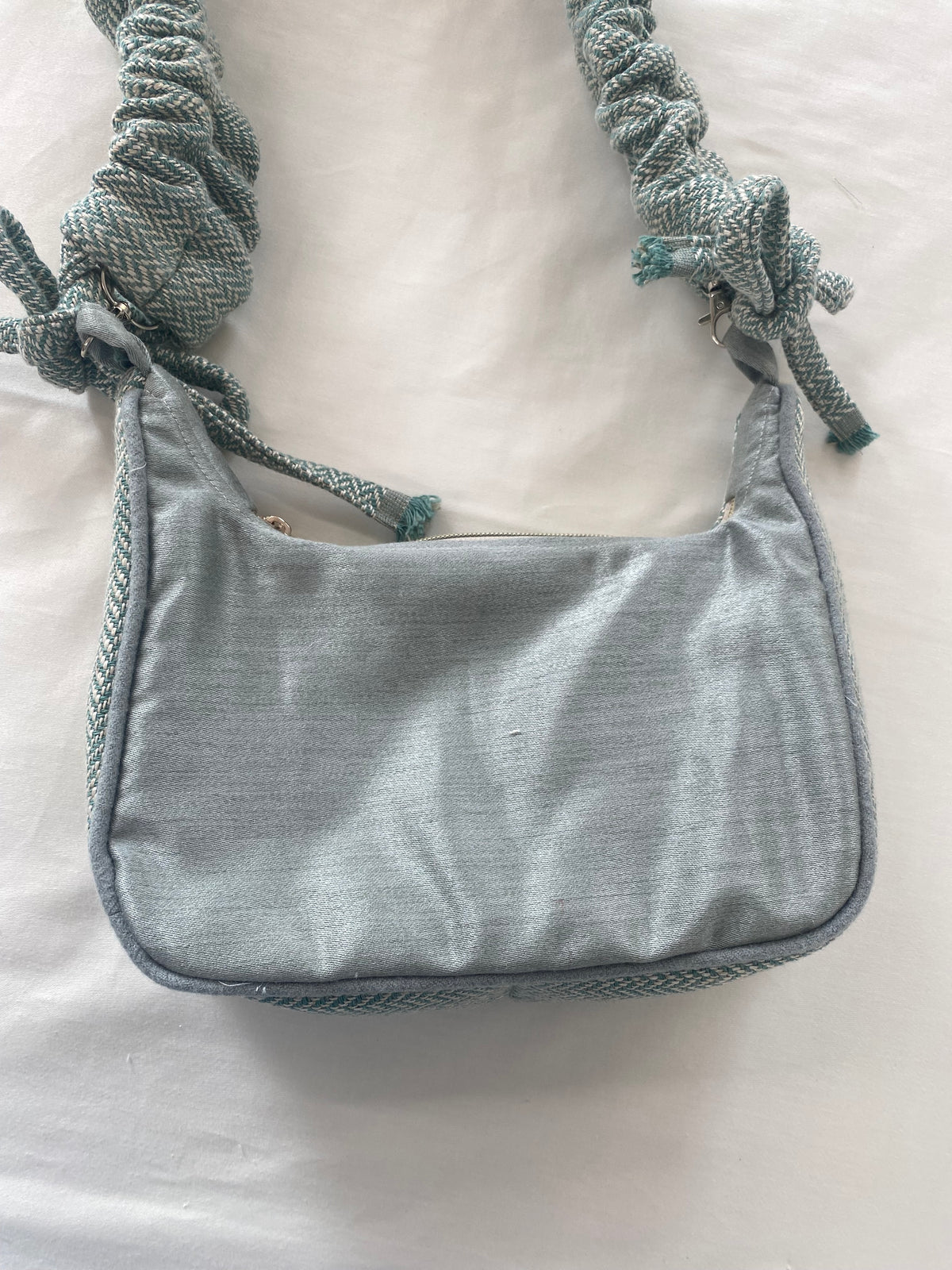 Herringbone Hand Bag with extendable handle