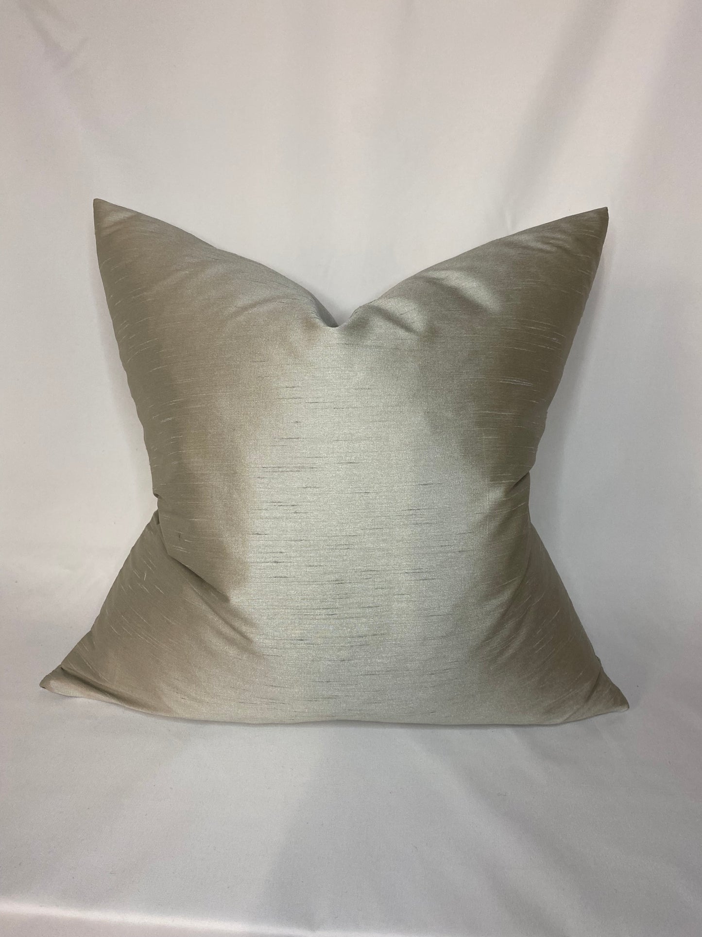 Shot Silk sliver Wrap-Over Cushion