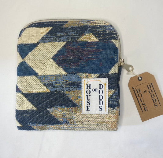 Textured Blue Purse