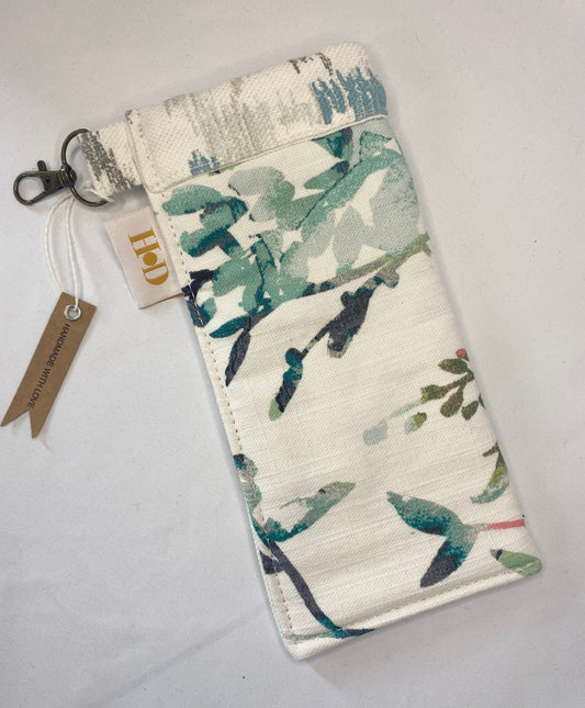 Green Tree Shadow Glasses Case