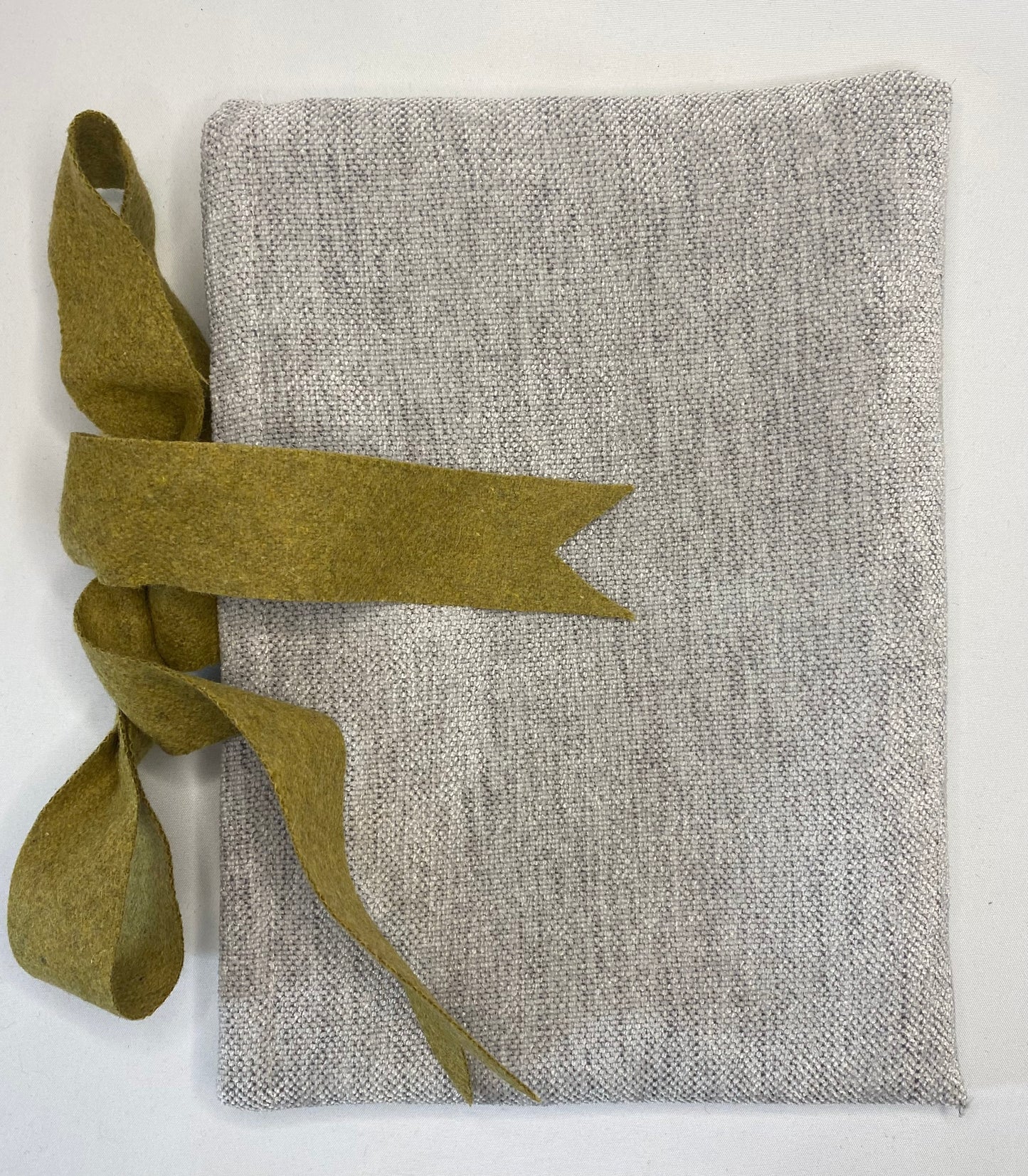 Green Silk and Velvet Book Bag