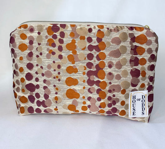 Spotty Silk Cosmetic bag