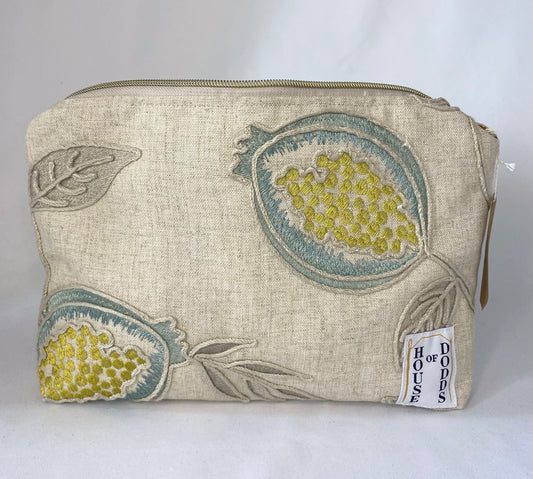 Embroidered Cosmetic bag