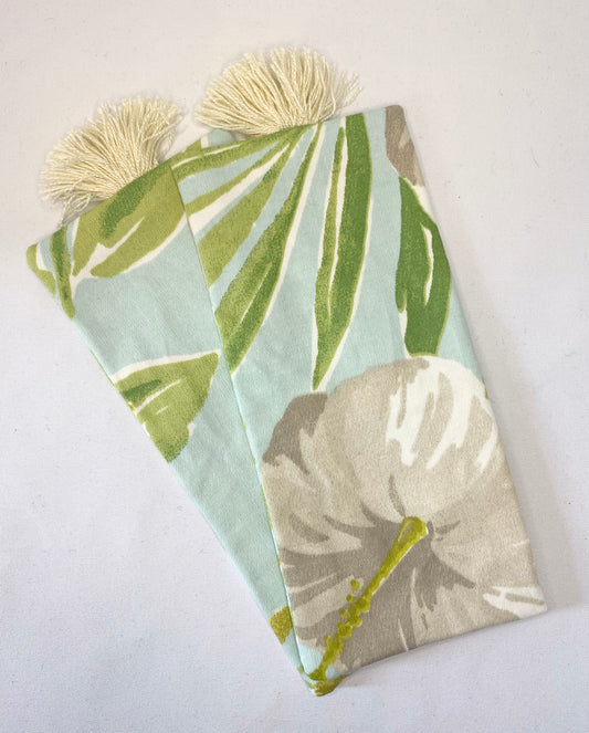 Tropical - Handmade Fabric Bookmark
