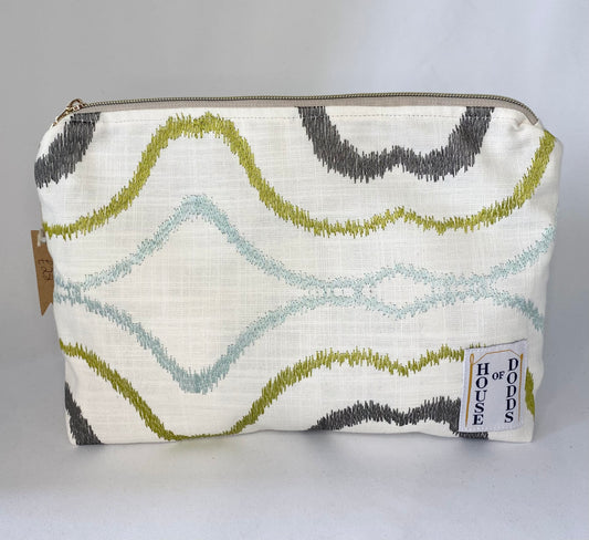 Vibrant Squiggle Cosmetic bag