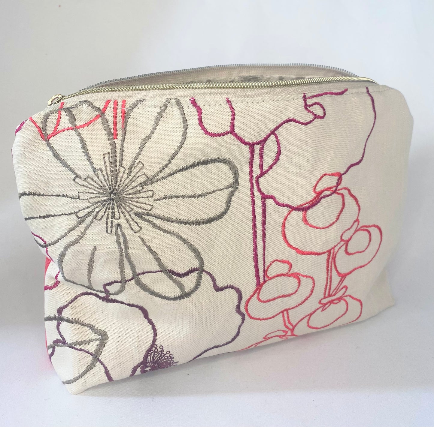 Red poppy Cosmetic bag