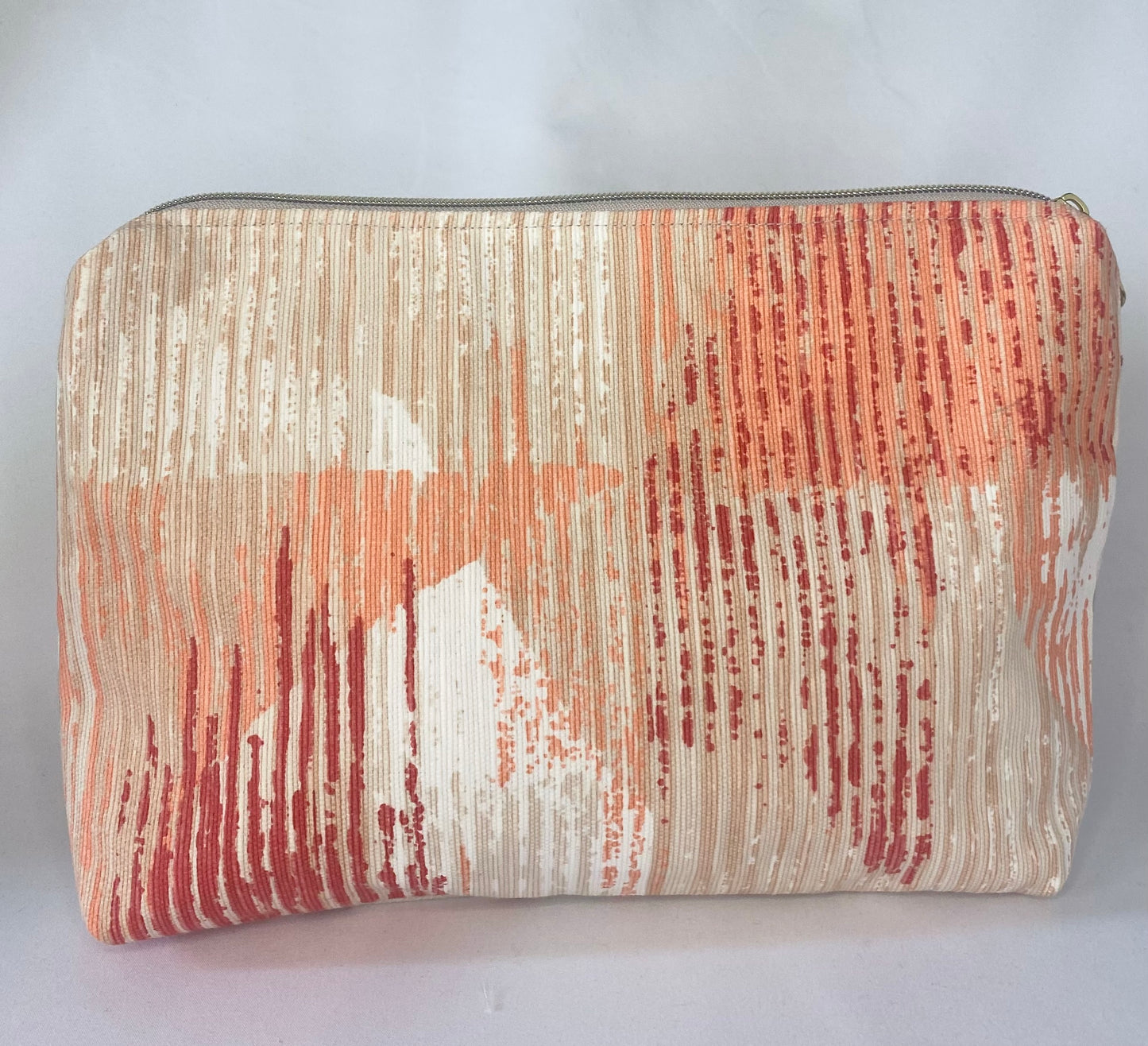 Red floral Cosmetic bag