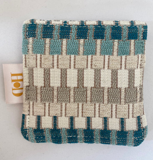Turquoise Velvet - Card Holder