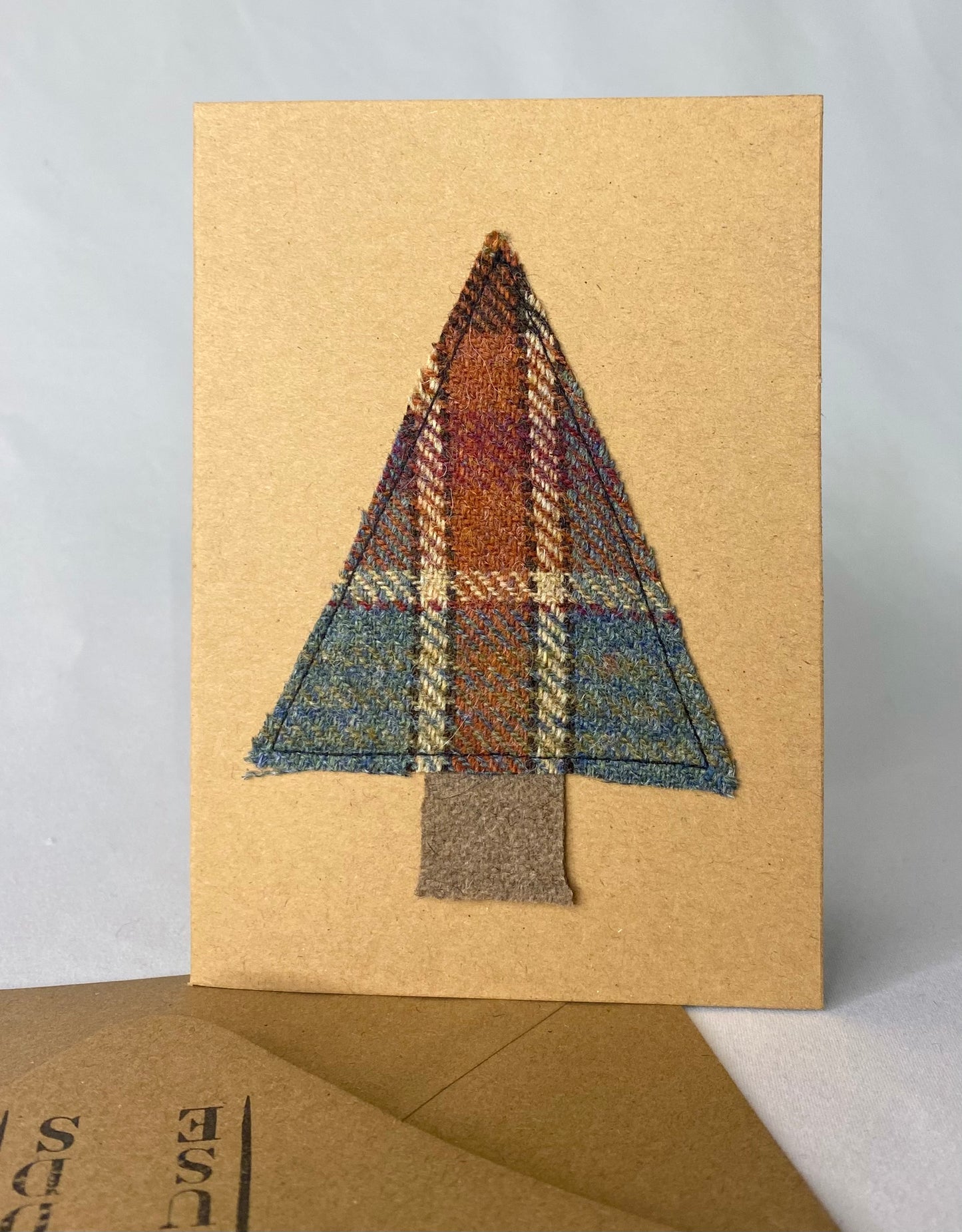Tartan Christmas Tree Card!