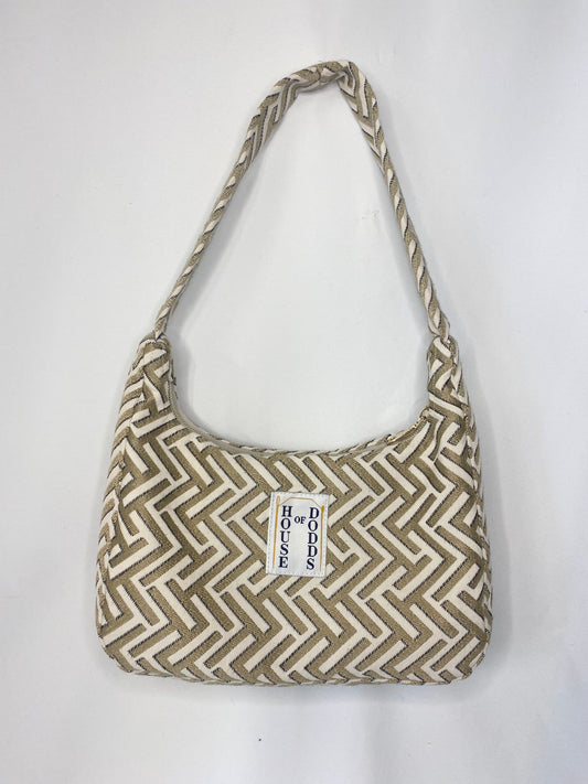 Gold Geometric Hand Bag