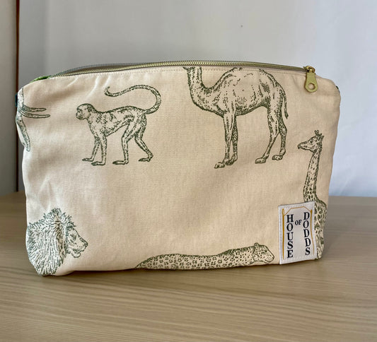 Green safari Cosmetic bag