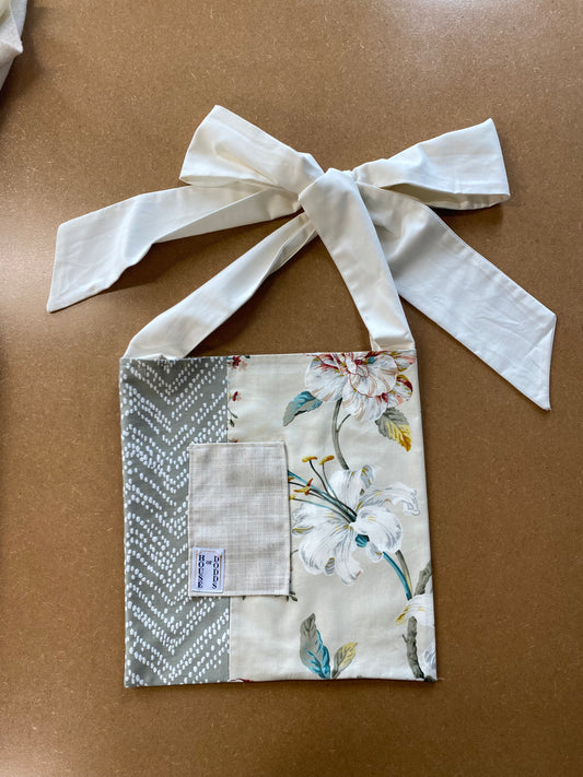 Cream Bow Bag