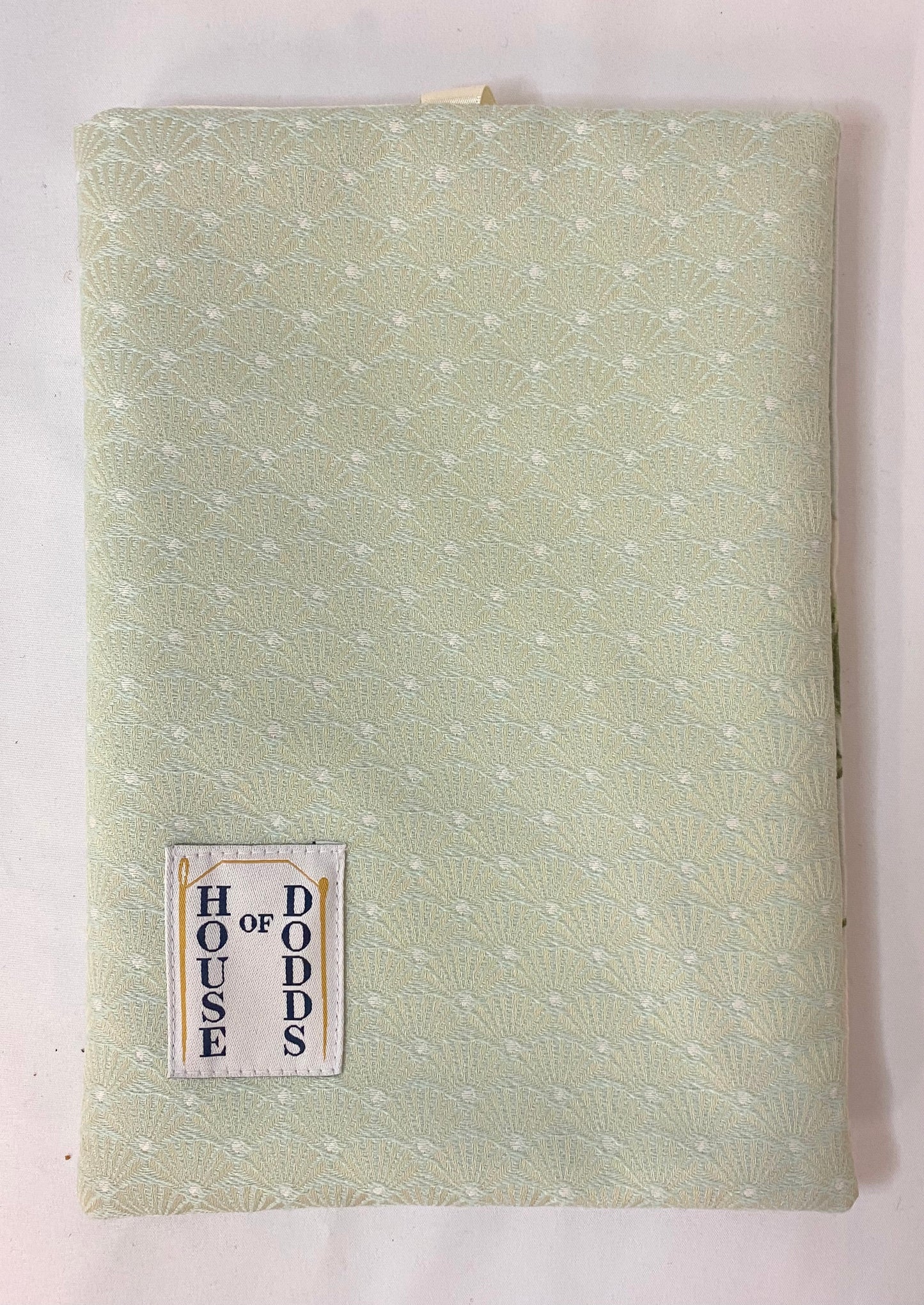 Mint Green Button Book Bag
