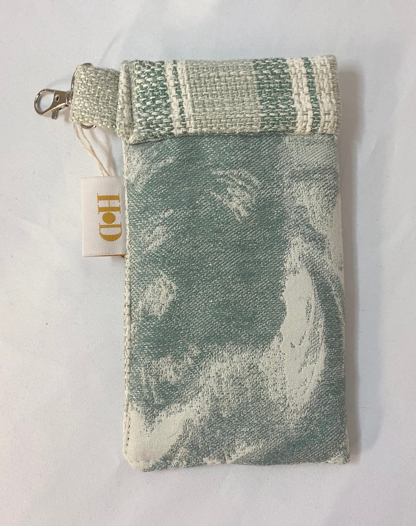 Abstract mint Glasses Case