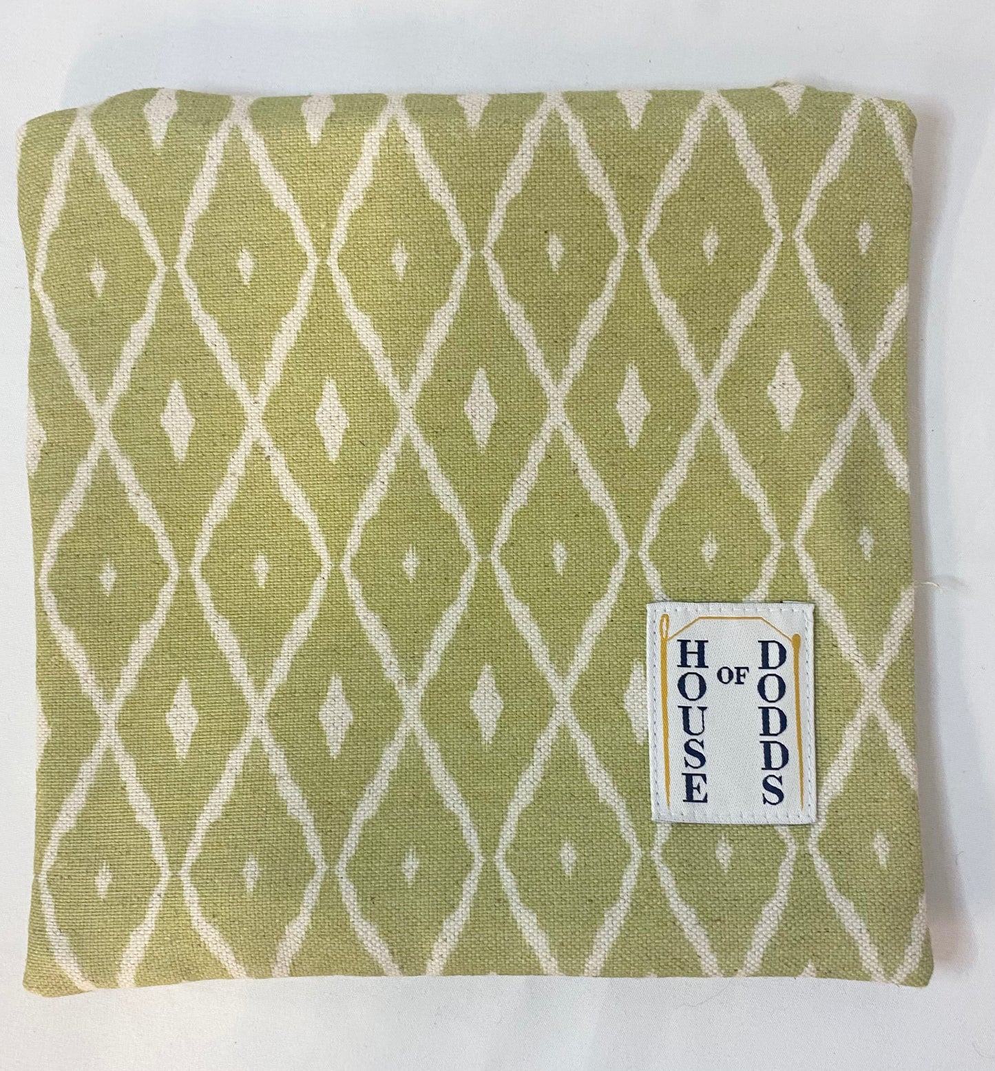 Green Cotton Travel Pouch